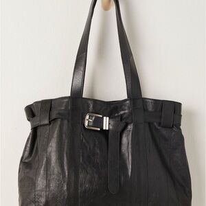 Free People Buckle It Up Buckle Tote Bag